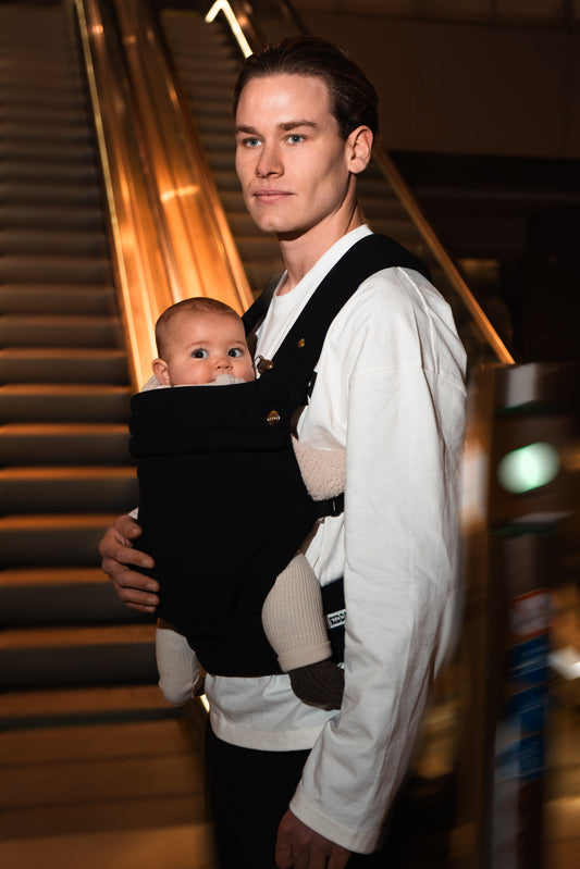 Babytrage - Organic Black