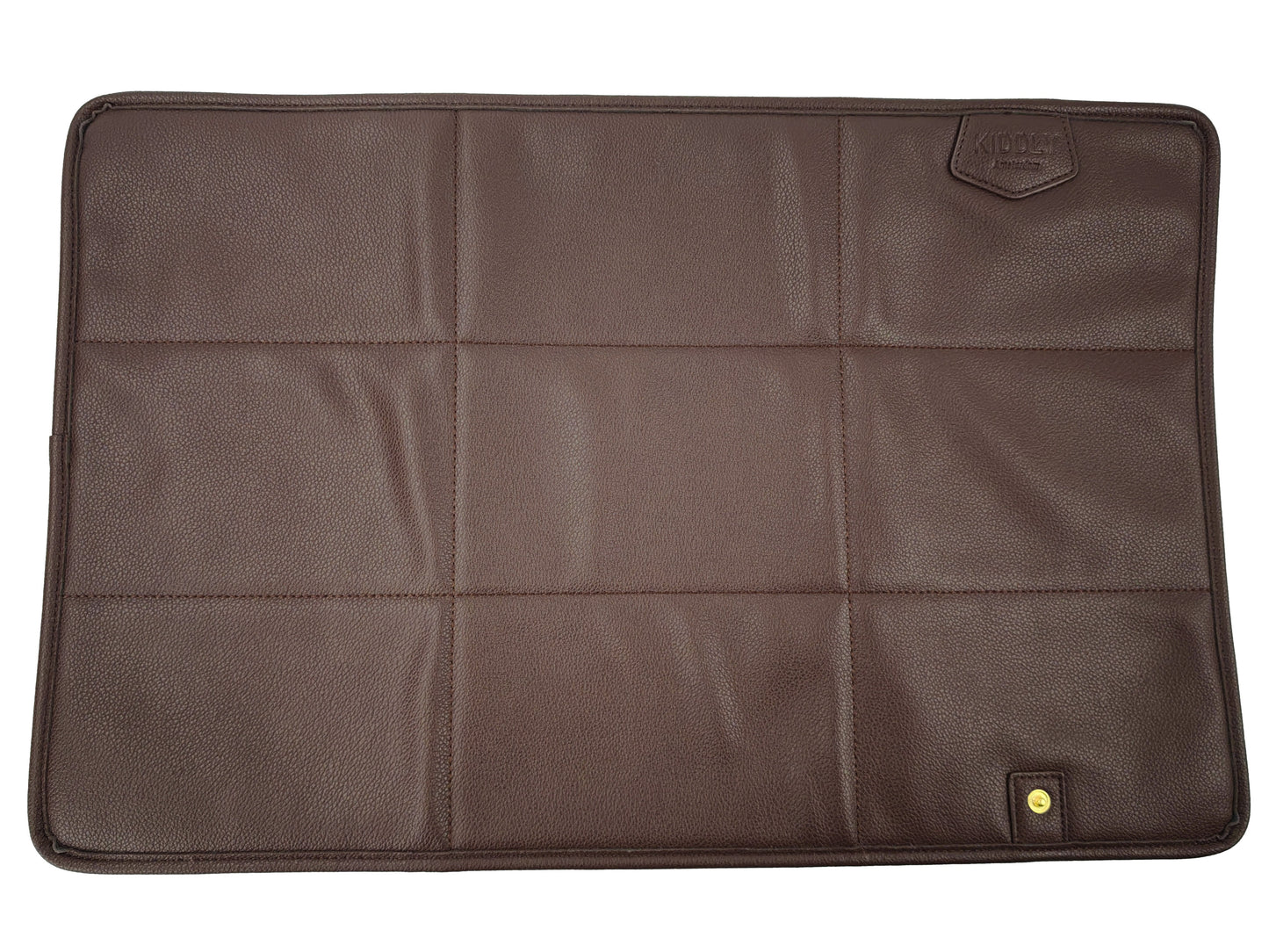 Wickeltasche - Leder Braun