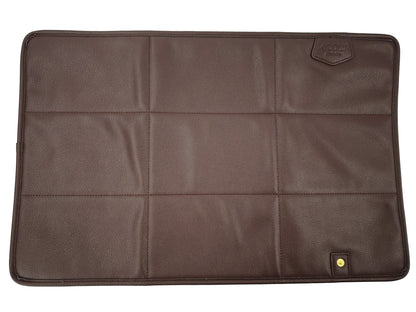 Wickeltasche - Leder Braun