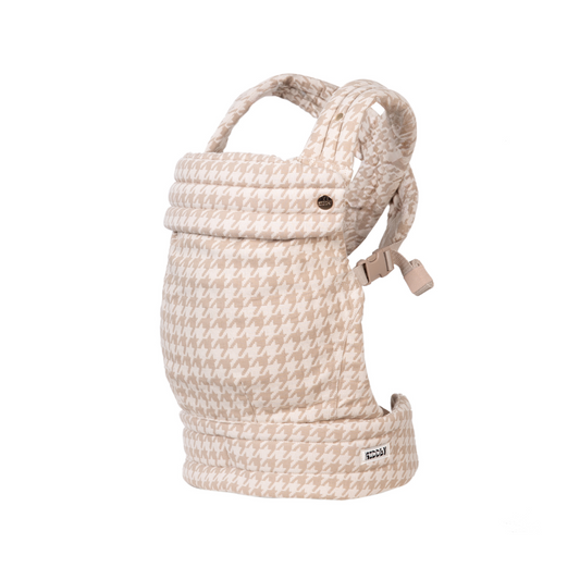 Babytrage - Hahnentritt Beige