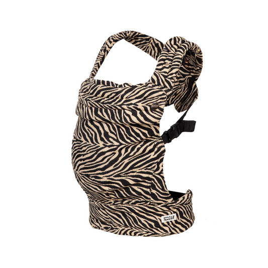 Babytrage - Zebra Braun